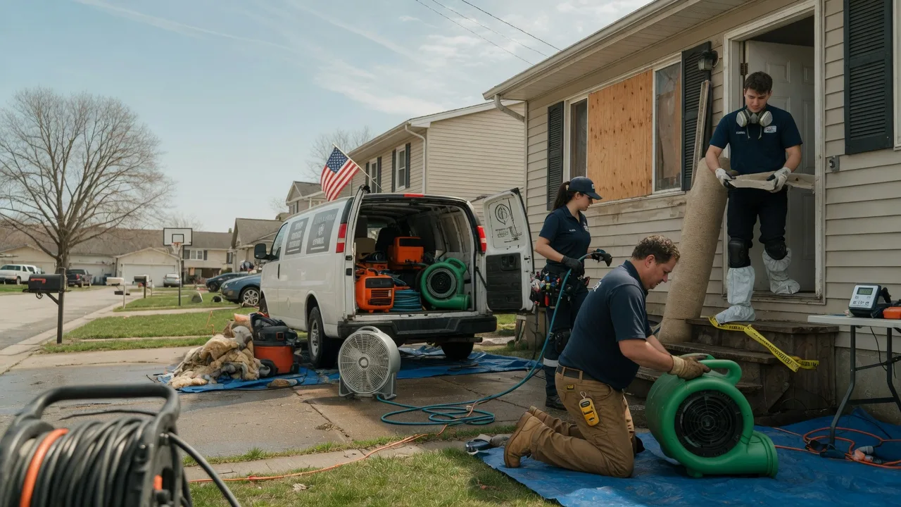 Water Damage Restoration in Faith, NC near me